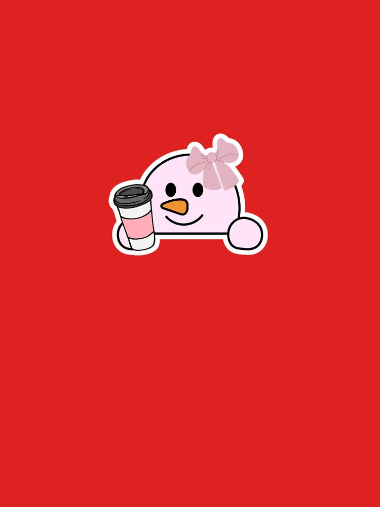 Coffee Snowman Classic T-Shirt