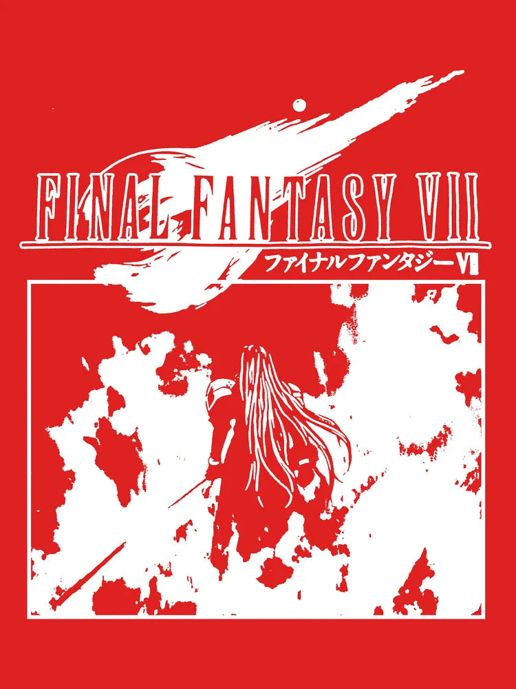 Final Fantasy White Classic T-Shirt