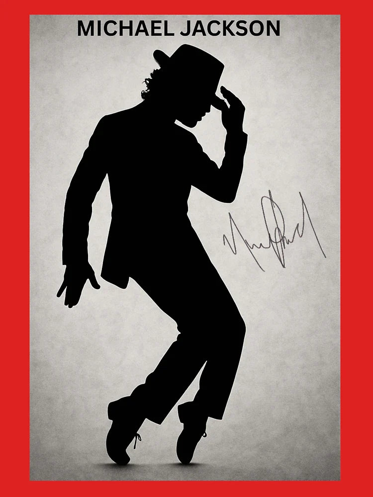MICHAEL JACKSON WITH HIS SIGNATURE Classic T-Shirt