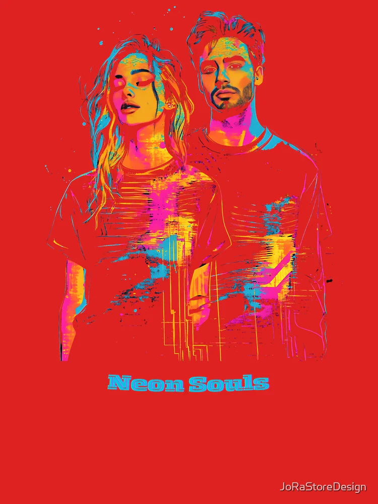 Neon Souls - T-shirt (With Text) Classic T-Shirt