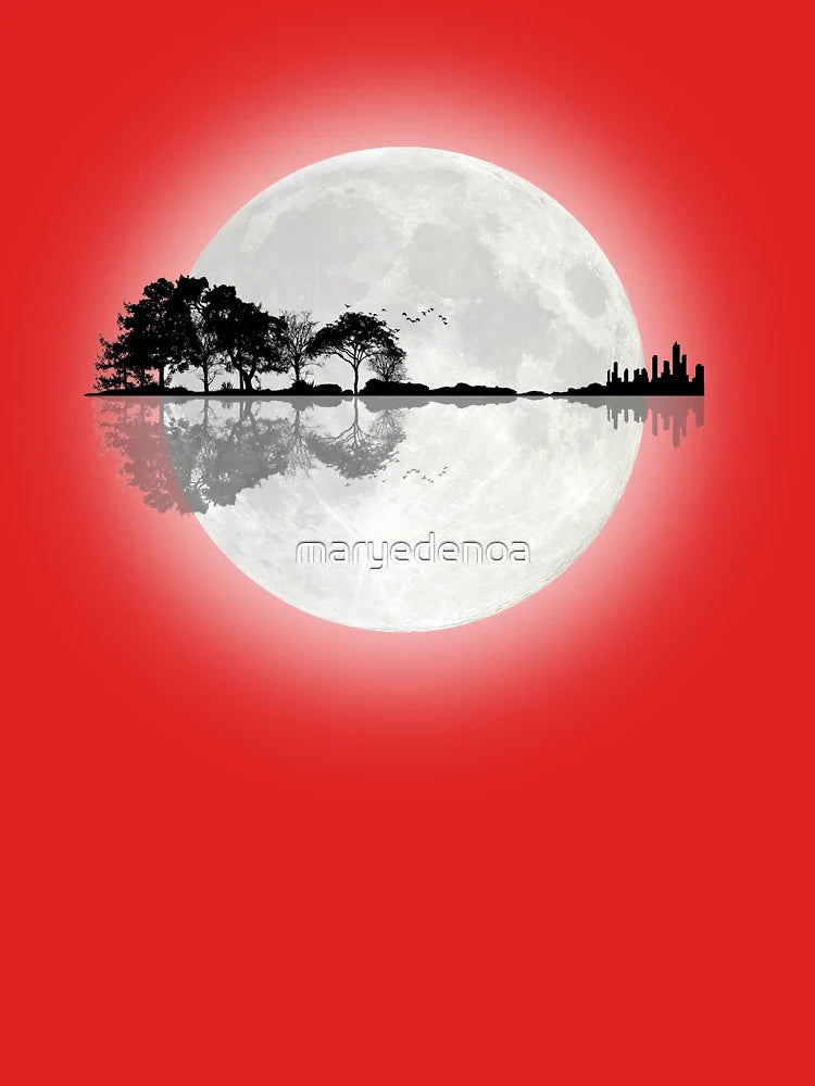 Moonlight Nature Guitar Classic T-Shirt