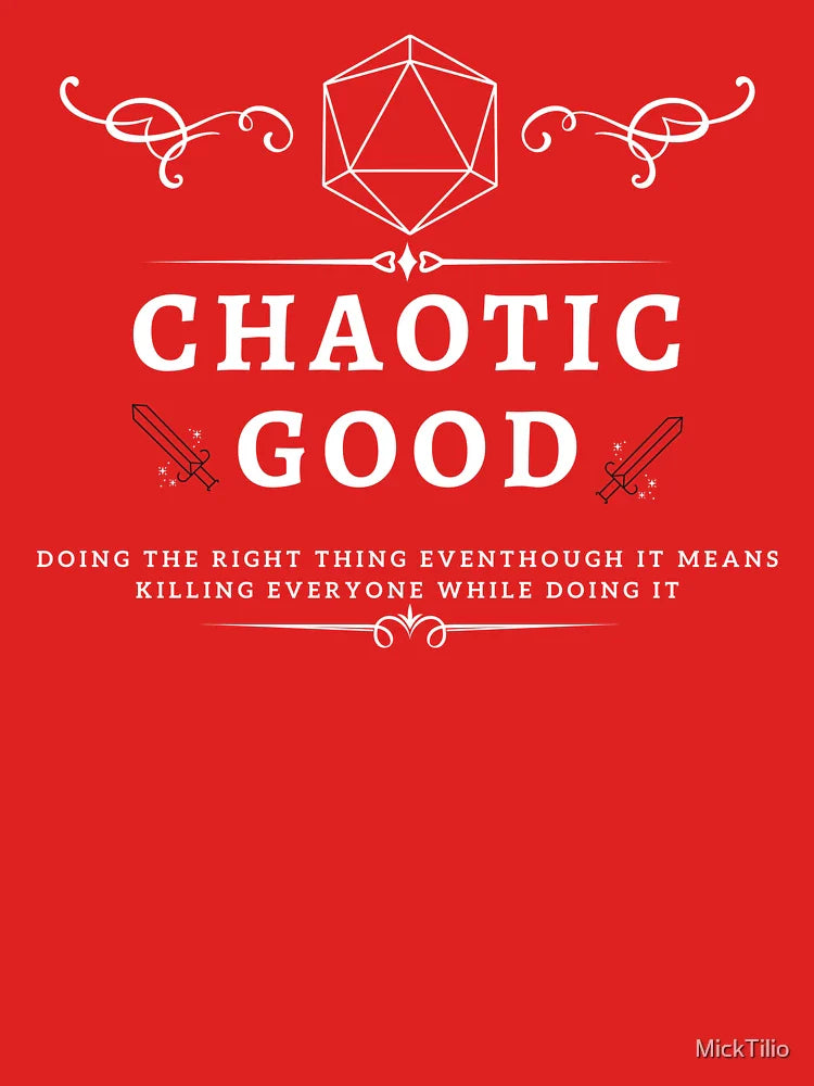 Chaotic Good DnD Allignment Classic T-Shirt
