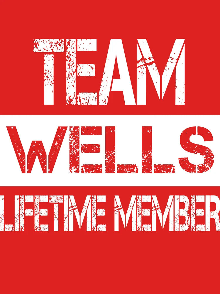 Wells Name Wells Lifetime member Classic T-Shirt