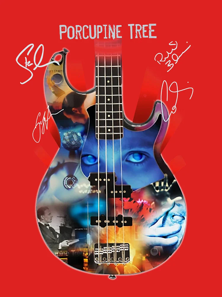 Porcupine Tree.Rock Band Guitar Signature Classic T-Shirt