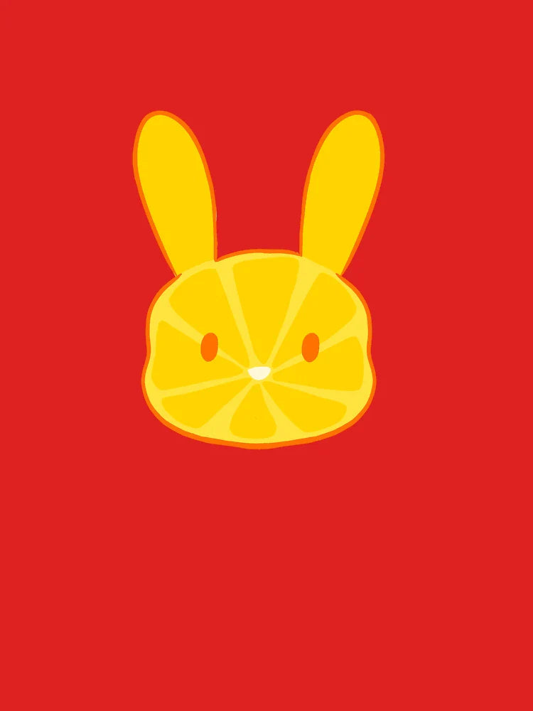 Lemon Bunny – Cute Kawaii Animal Illustration  Classic T-Shirt