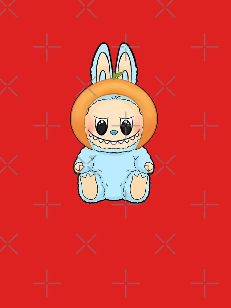 Orange Labubu, Labubu Design, Fruit Labubu Classic T-Shirt