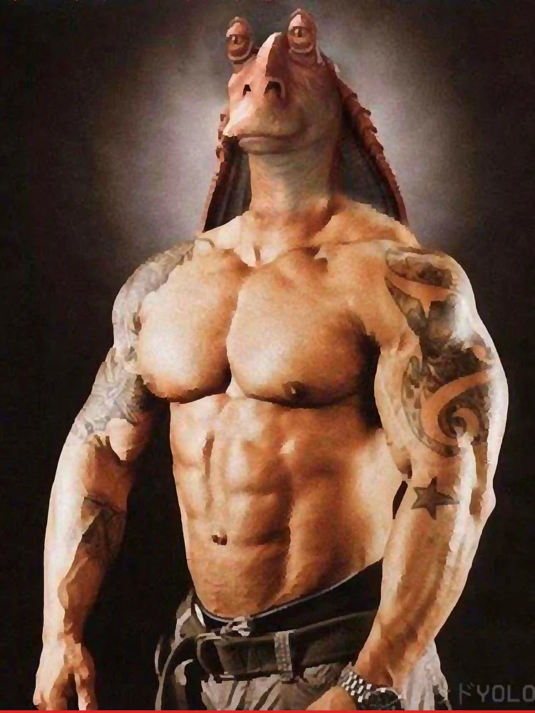 Buffed Jar Jar  Classic T-Shirt