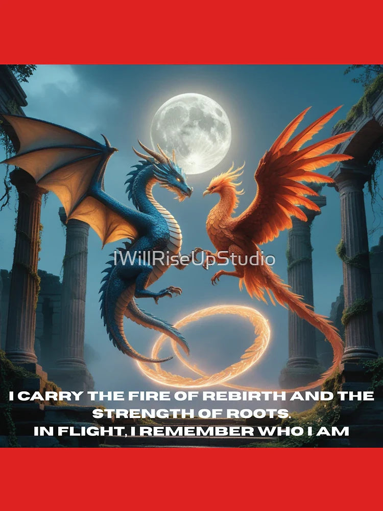 Awakening in Flight – Light & Shadow Entwined Classic T-Shirt