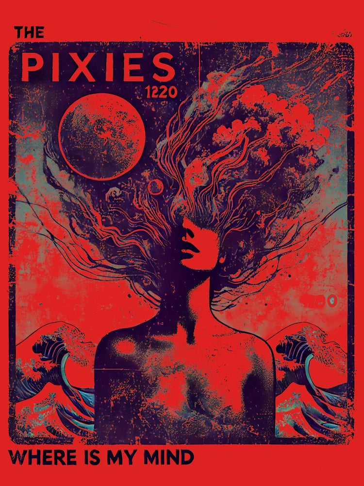 The Pixies - Where is My Mind - retro Classic T-Shirt