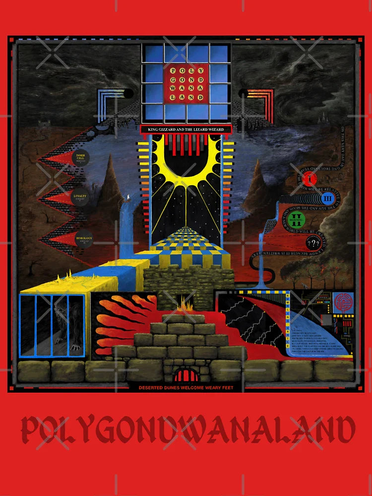 King Gizzard and The Lizard Wizard polygondwanaland 2021  Essential T-Shirt Classic T-Shirt