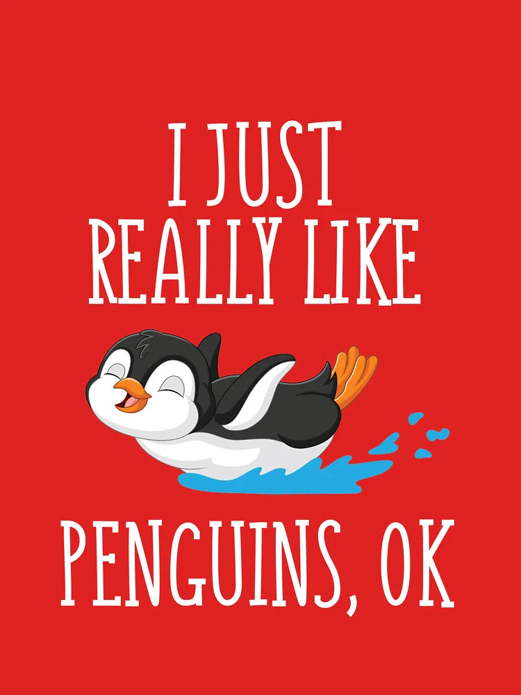 I just really like pinguins, Ok Classic T-Shirt