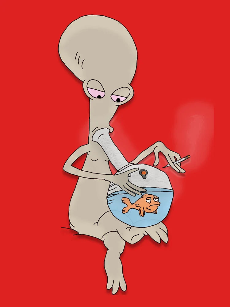 Roger Smokin' Up Classic T-Shirt