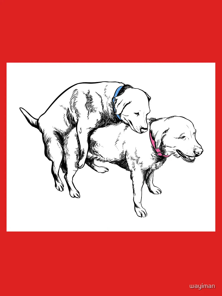 Dog humping T-Shirt Classic T-Shirt