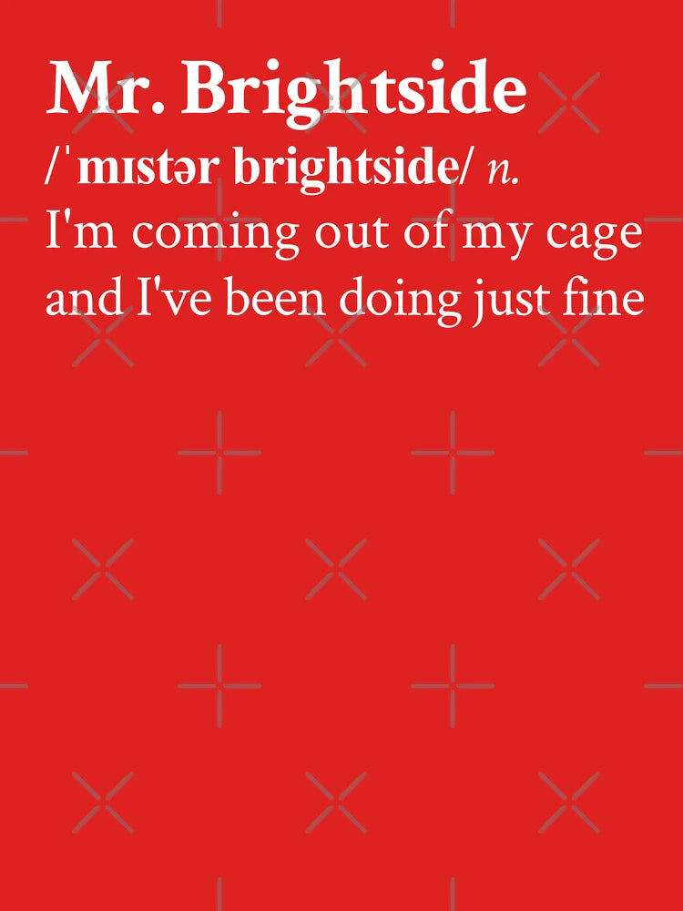 Mr. Brightside by The Killers Black Classic T-Shirt