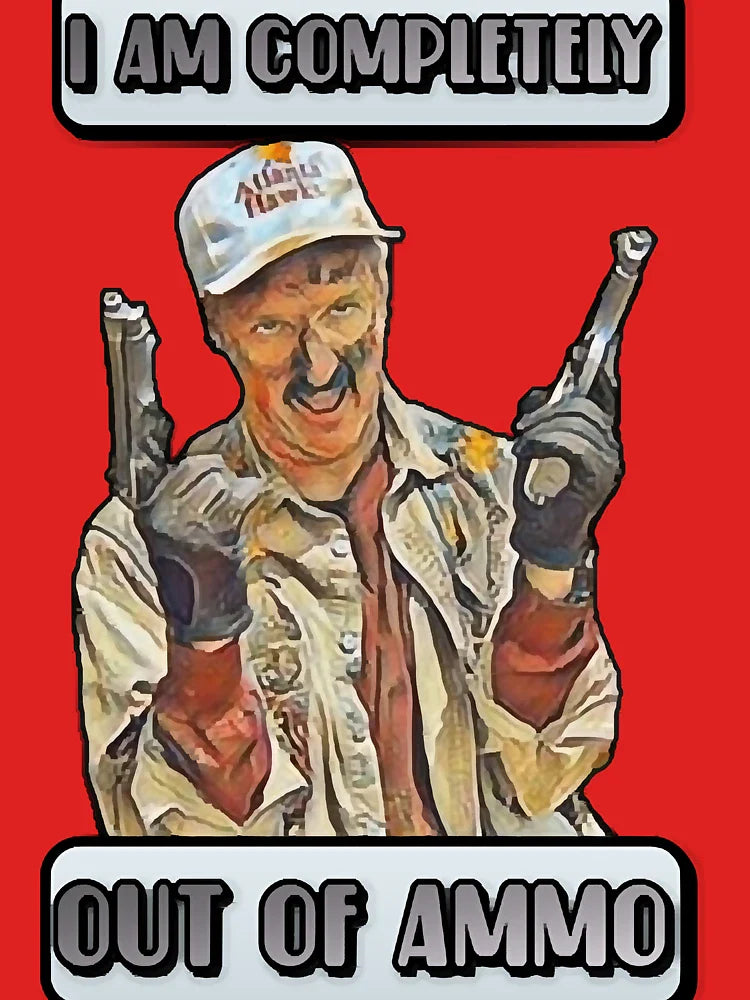 Funny Design - I Am Completely Out Of Ammo  Classic T-Shirt