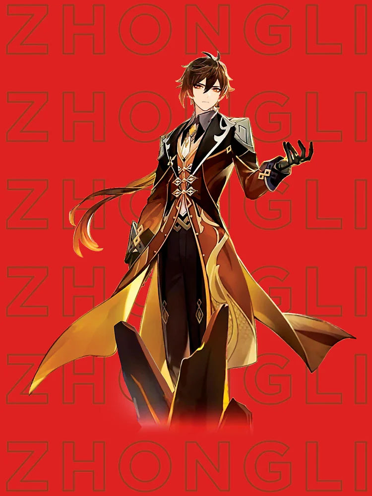 Genshin Impact Zhongli Design Classic T-Shirt