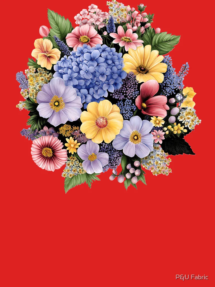 Flower bouquet sticker 2 Classic T-Shirt