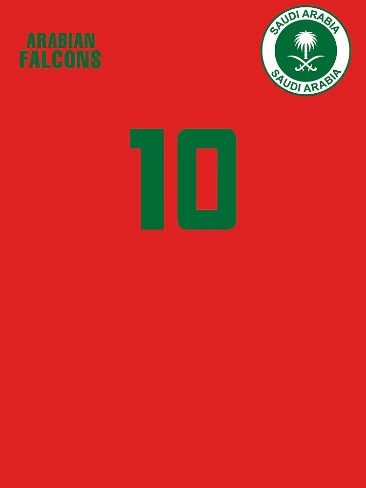 Saudi Arabia Soccer Pride Retro Football Jersey for Fans Classic T-Shirt