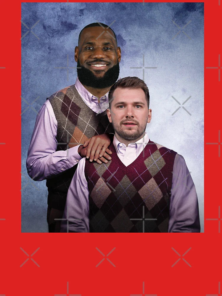 LeBron & Luka Lakers Brothers Duo Basketball Classic T-Shirt