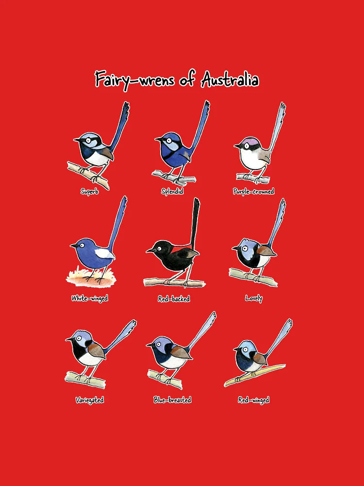 Fairy-wrens of Australia - Raising funds for Bush Heritage Australia Classic T-Shirt