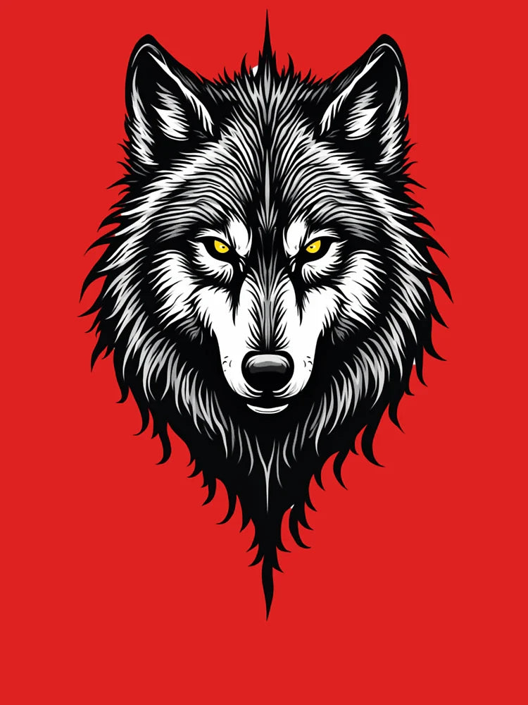 Lone Wolf T-Shirt – Wild Animal Graphic Tee for Wolf Lovers & Outdoor Adventurers Classic T-Shirt