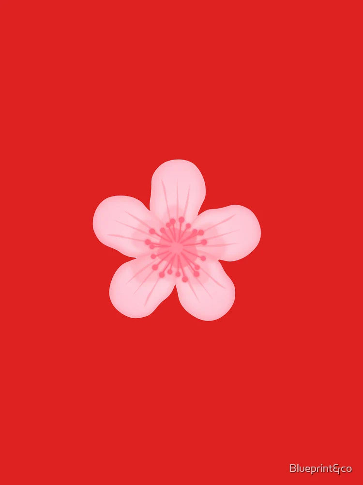 Kawaii Sakura Pink Flower Classic T-Shirt