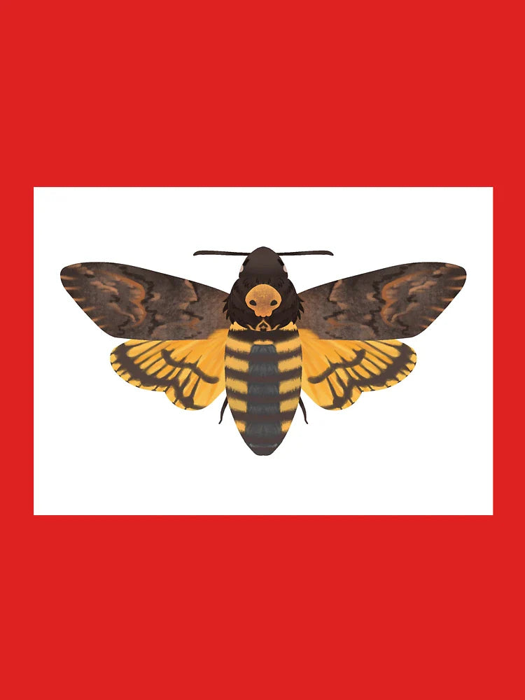 Death's Head Hawk Moth Digital Drawing Classic T-Shirt