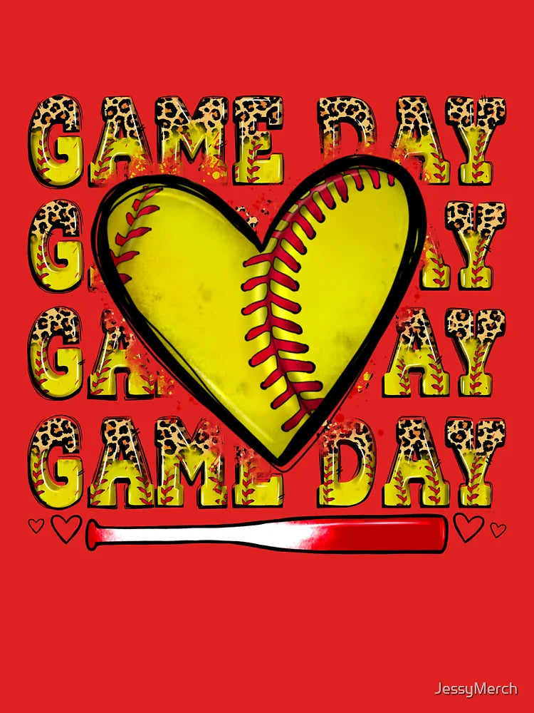 Softball Game Day – Fun & Fierce Fastpitch Softball Fan Classic T-Shirt