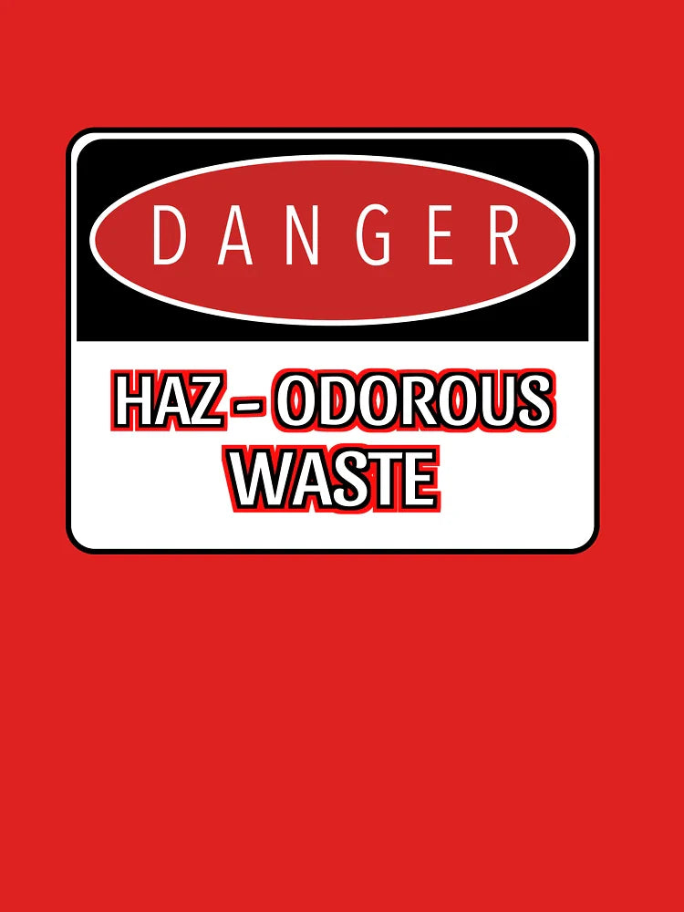 Play on words for Hazardous Waste Bad Smell Classic T-Shirt