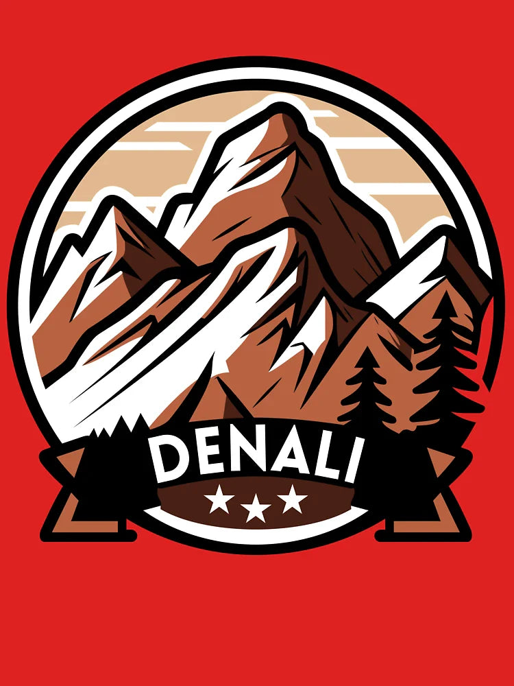 Denali National State Park Classic T-shirt Sticker Classic T-Shirt