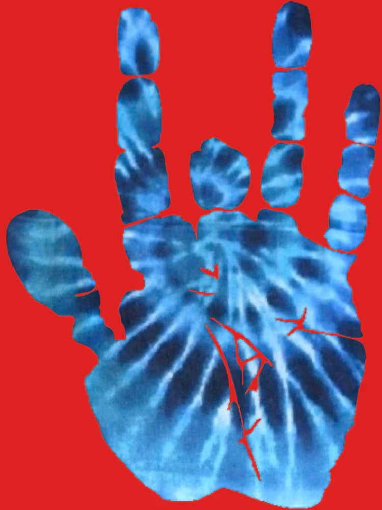 Blue Groovy Jerry Hand Classic T-Shirt