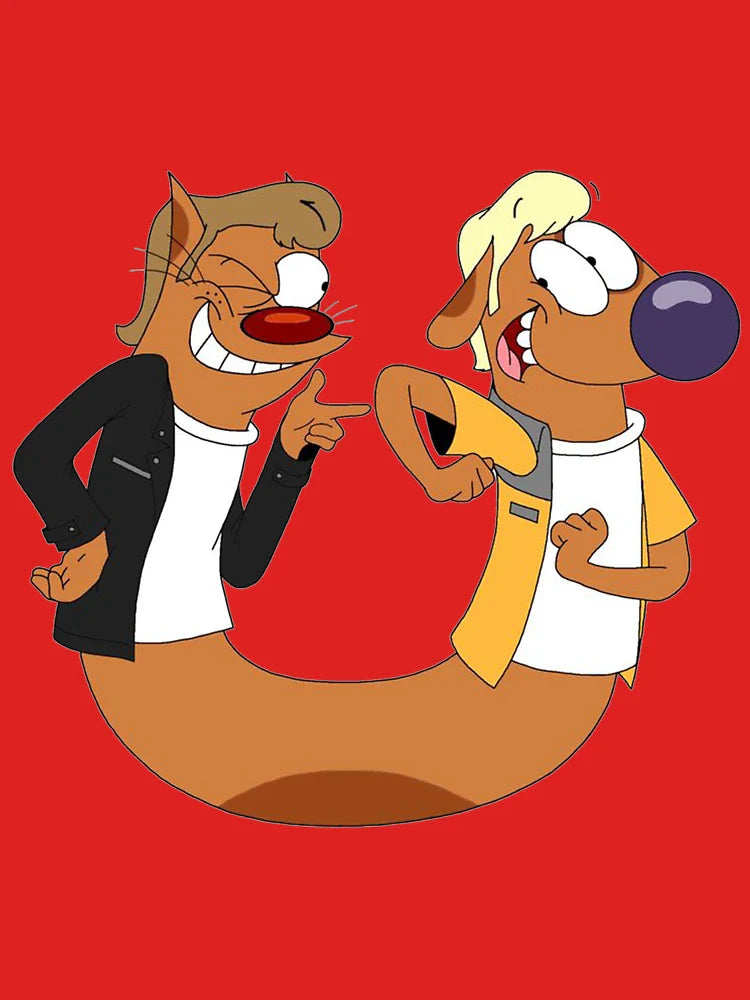 Catdog In The 1950s Classic T-Shirt