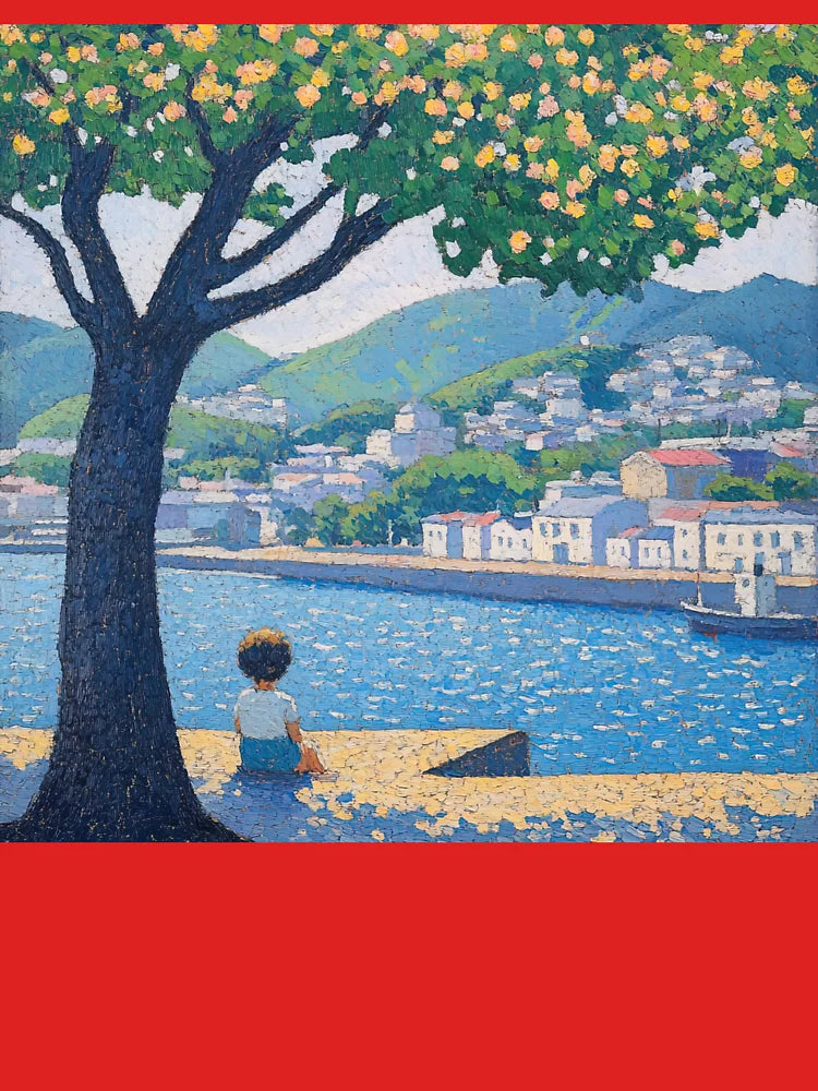 Nagasaki | Post-impressionist painting style Classic T-Shirt