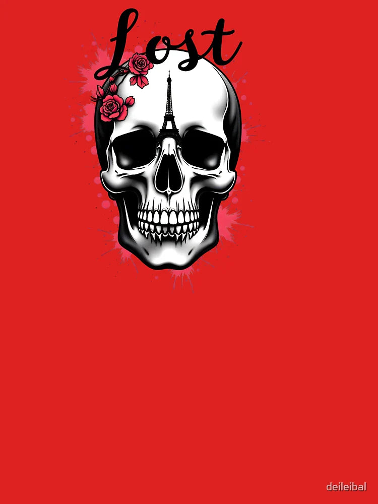 Lost Skyline Skull Classic T-Shirt
