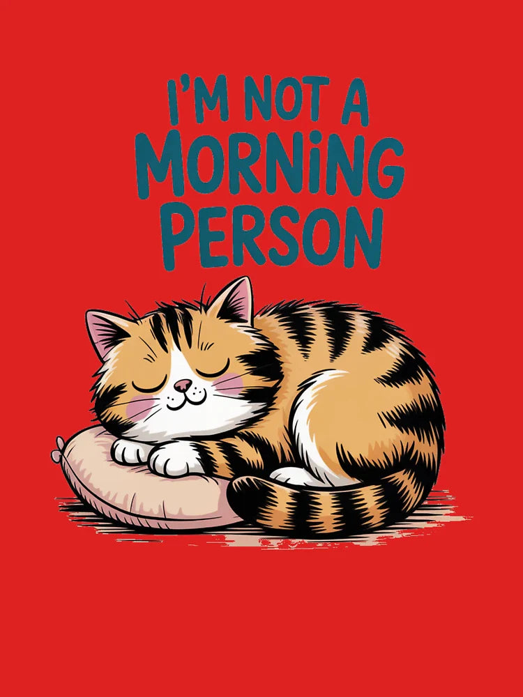 Not a Morning Person Cat Classic T-Shirt