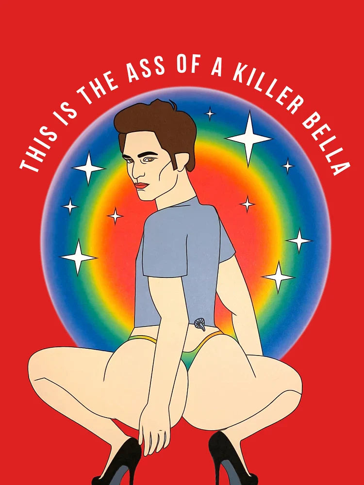 This Is The Ass Of A Killer Bella Funny LGBTQ Support Pride Classic T-Shirt