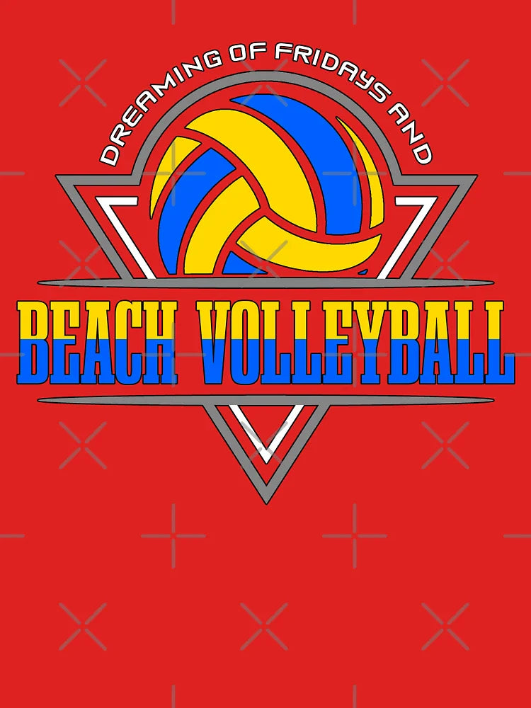 Beach Volleyball Dreaming Of Fridays And Beachball Classic T-Shirt
