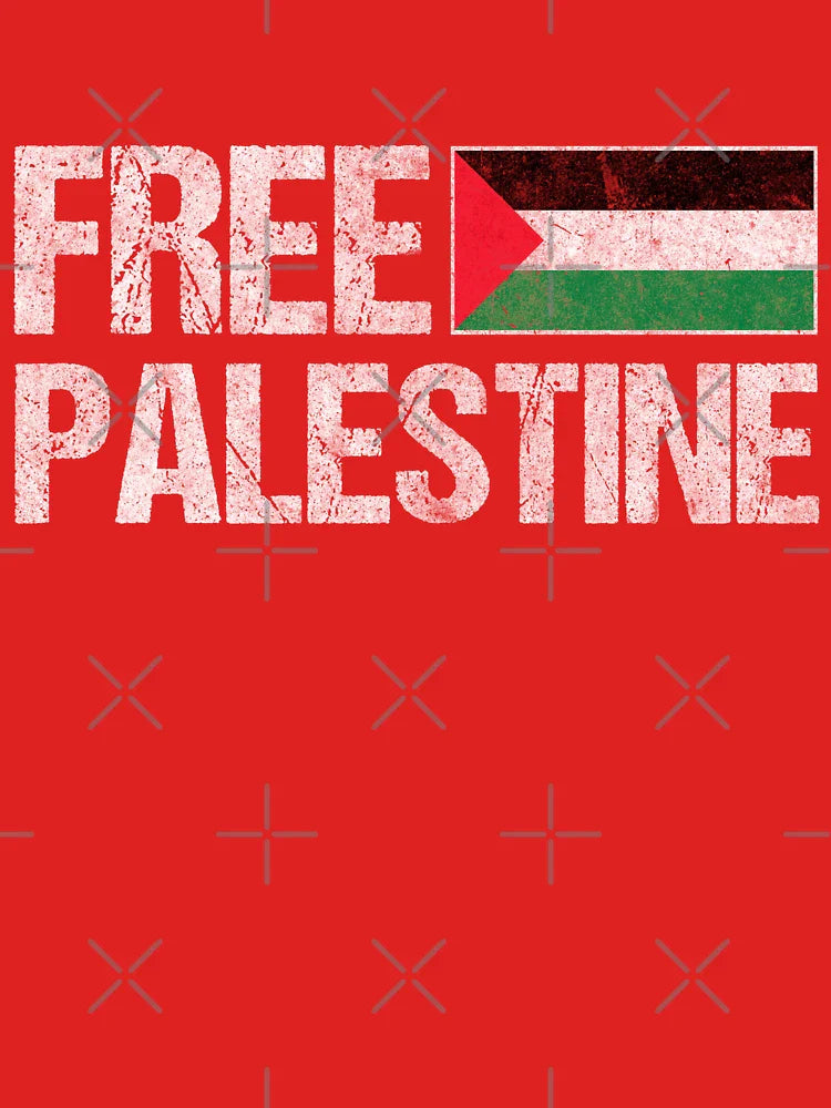 Free Palestine Gaza Palestinian Flag Support Classic T-Shirt