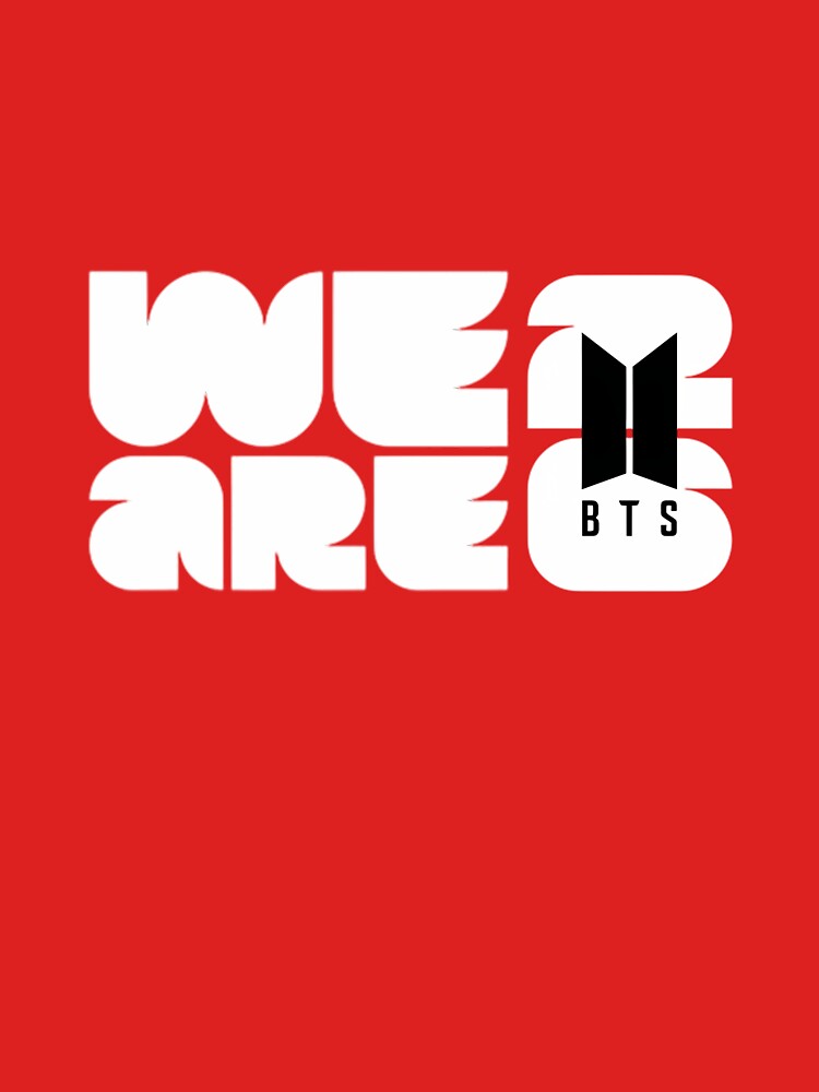 Bts We Are Minimalist Logo by LorenBehre