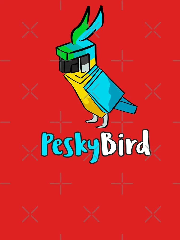 Pesky Bird Aqua Classic T-Shirt