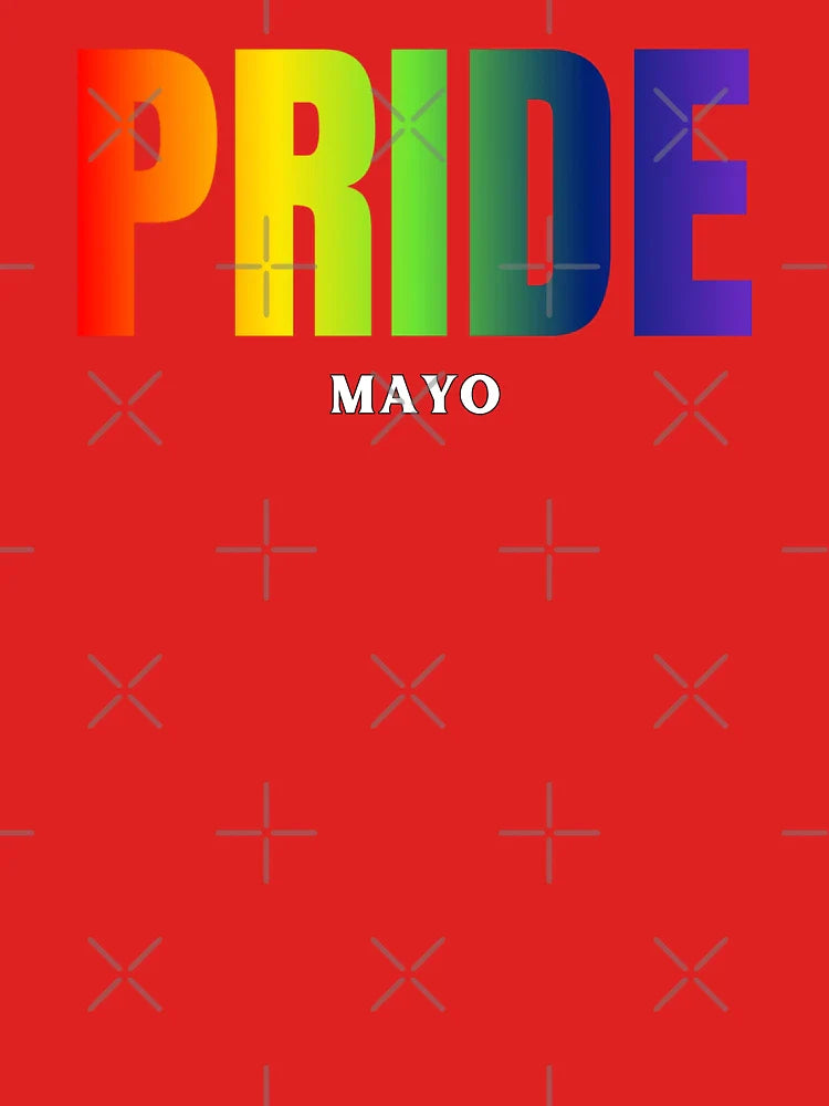 Mayo Pride, Classic Pride Flag colors, Rainbow color pride LGBTQ graphic, Pride unisex, Pride festival, gay festival,  LGBTQ, Equal Rights, ireland,  Classic T-Shirt