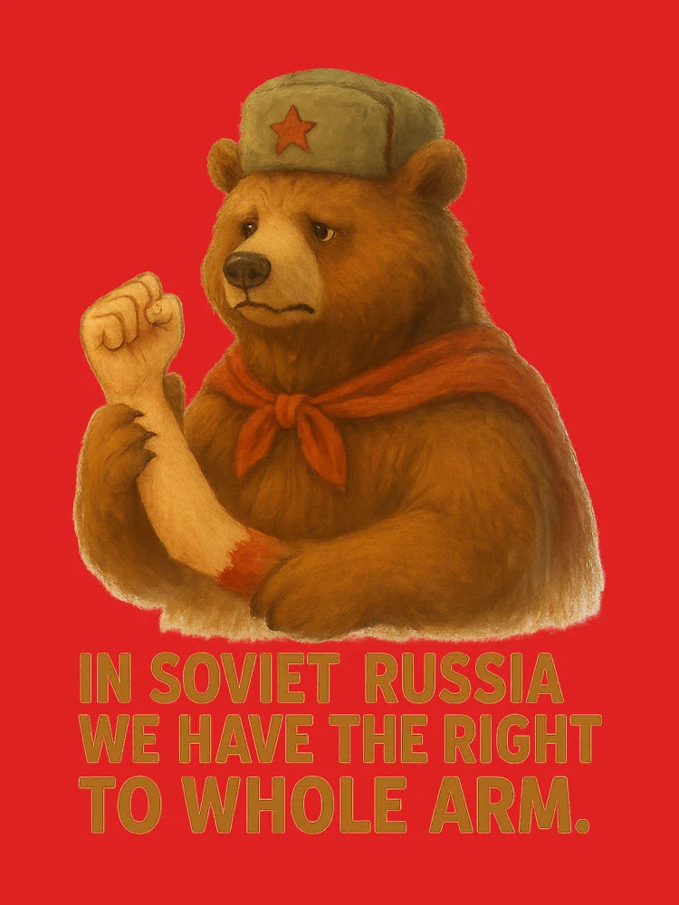 Bear soviet russia meme Classic T-Shirt