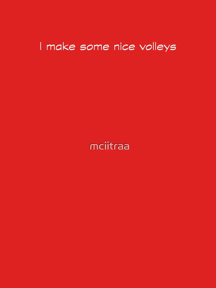 Pickleball T-shirt: I make some nice volleys Classic T-Shirt