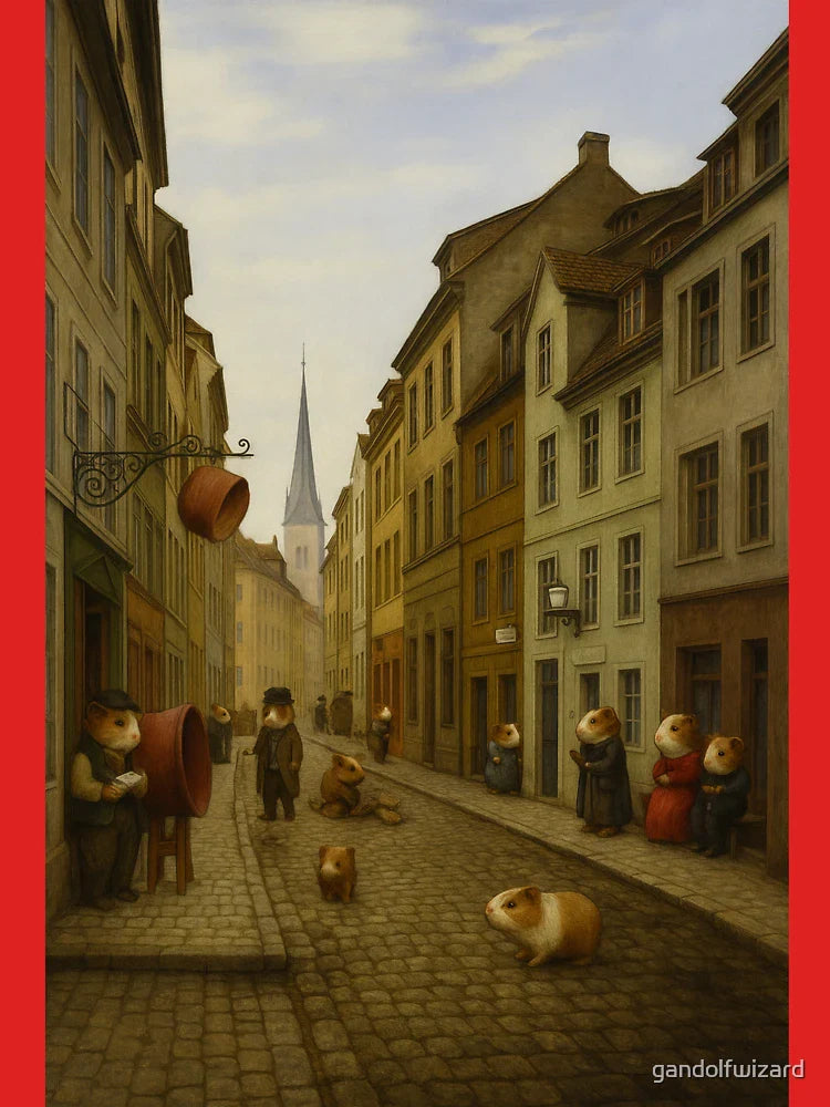 Die Parochialstraße (After Gaertner) Classic T-Shirt