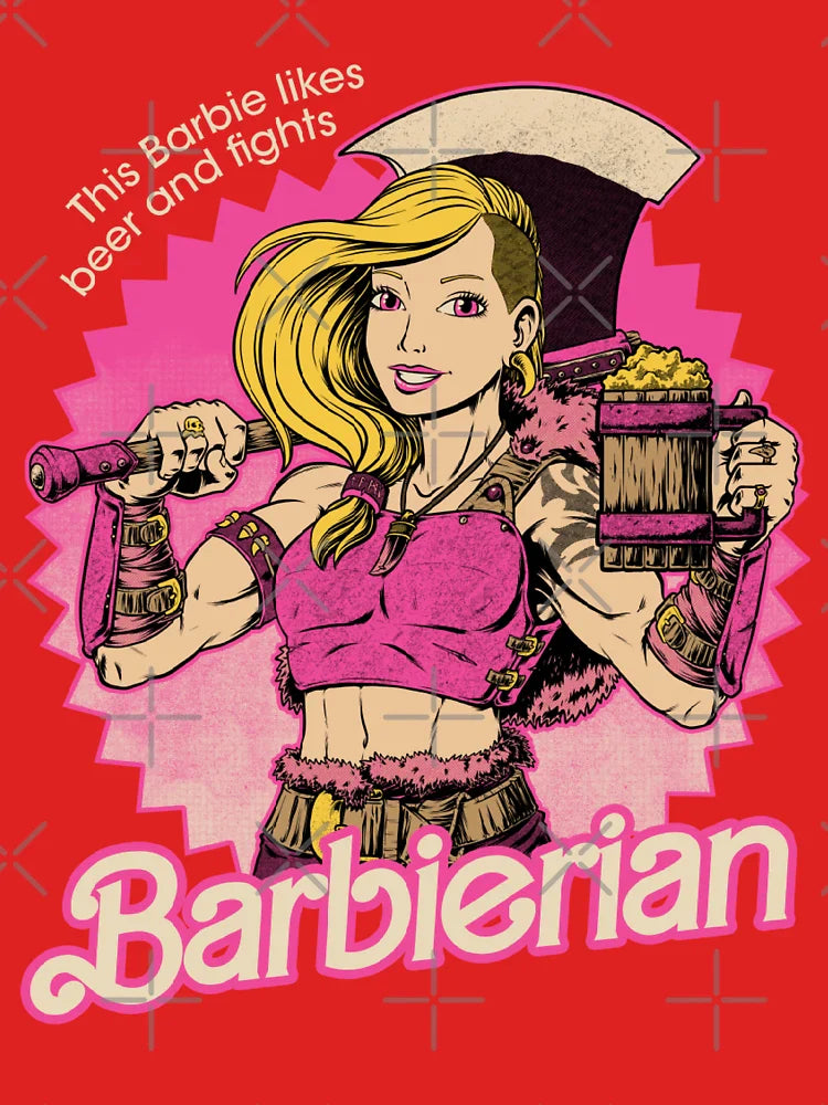 Barbarian Doll - Powerful RPG Doll Classic T-Shirt