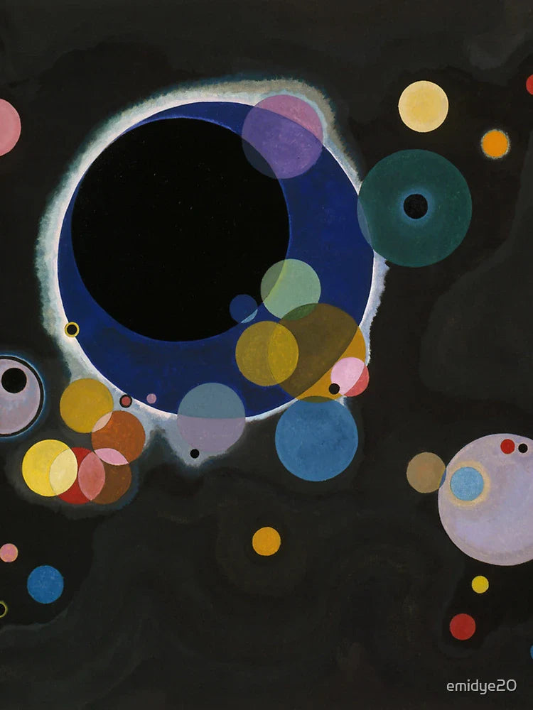 Wassily Kandinsky, Several Circles Classic T-Shirt