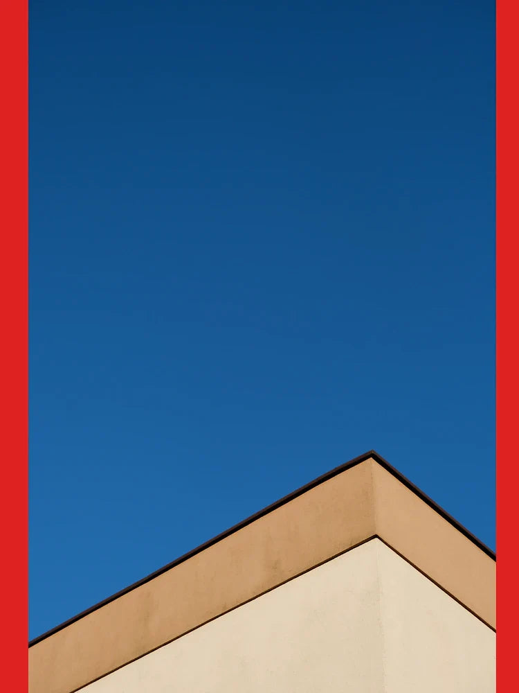 Minimalist Architecture - Corner Against Blue Sky Classic T-Shirt
