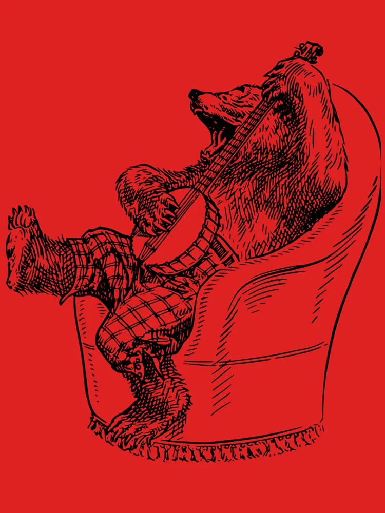 Banjo Bear   Classic T-Shirt