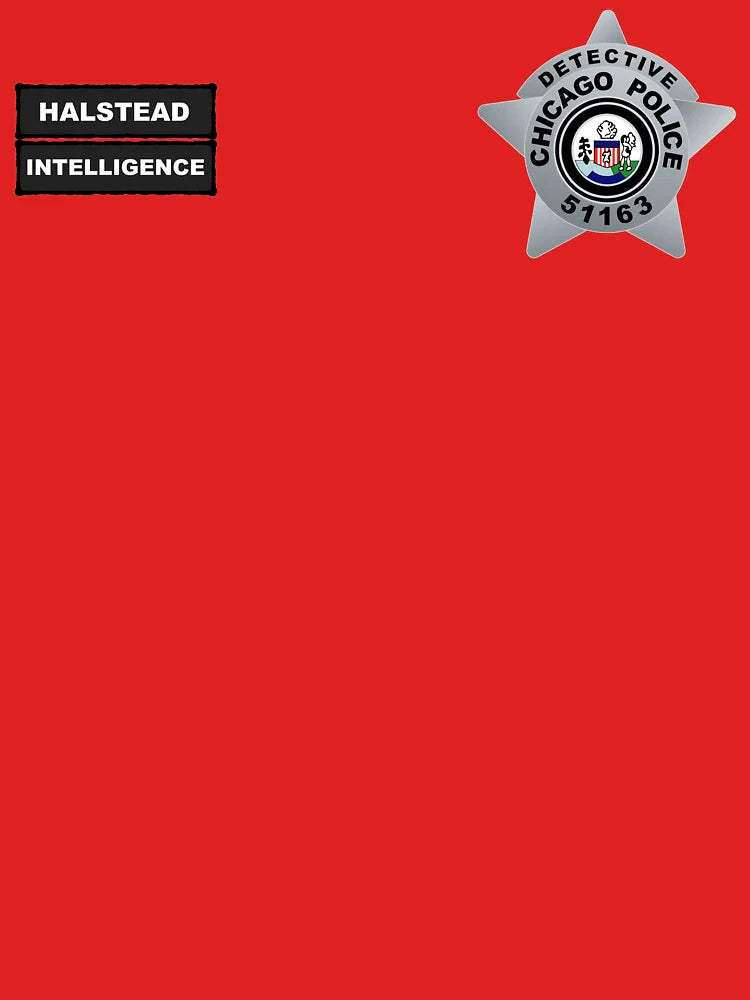 CHICAGO P.D - DETECTIVE JAY HALSTEAD - INTELLIGENCE BADGE VEST Classic T-Shirt