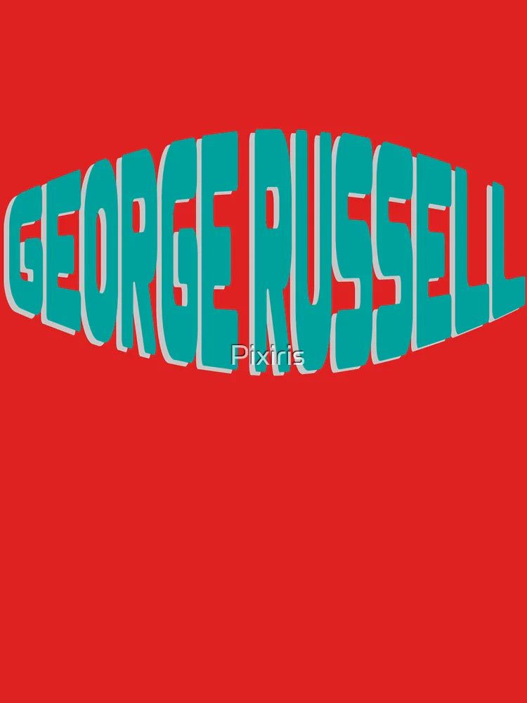GEORGE RUSSELL 2025 | MERCEDES F1 DRIVER DESING Classic T-Shirt